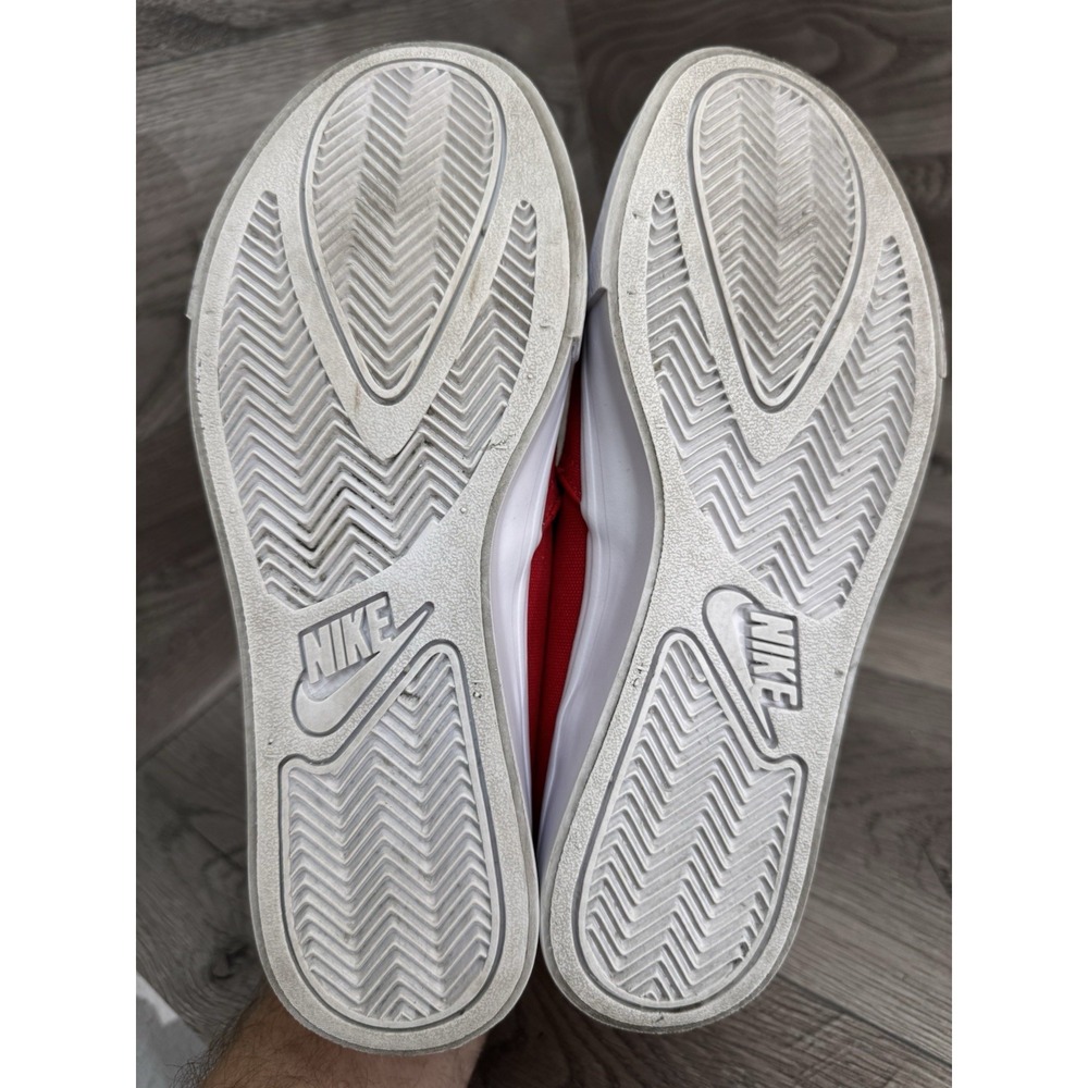 NIKE CZ9412-600 COURT ROYALE SLIP ON SHOES Sneakers UNIVERSITY RED WOMENS Sz 7 - Picture 4 of 9